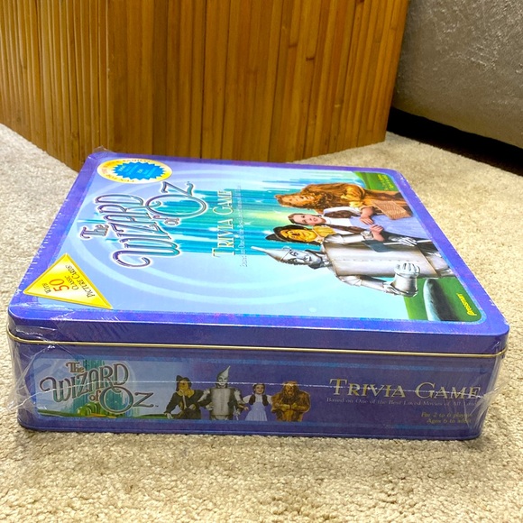 Vintage 1999 New Sealed The Wizard of Oz Trivia Game Ages 6 to Adult w/ 50 Cards - Picture 10 of 11